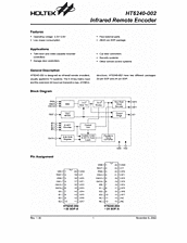 DataSheet HT6240-002 pdf